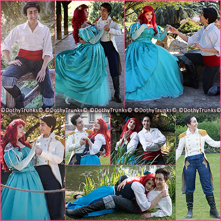 DothyTrunks cosplay Eric - Little Mermaid (Disney) animated movie film animation serie