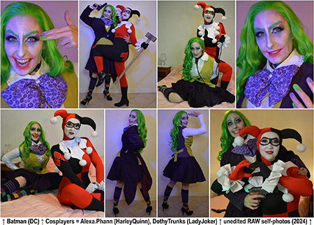DothyTrunks cosplay Lady Joker - DC Comics animated movie film series animation