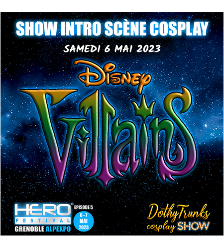 show cosplay HeroFestival Grenoble samedi 6 mai 2023