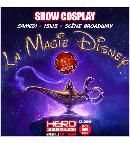 show cosplay HeroFestival Grenoble samedi 6 mai 2023