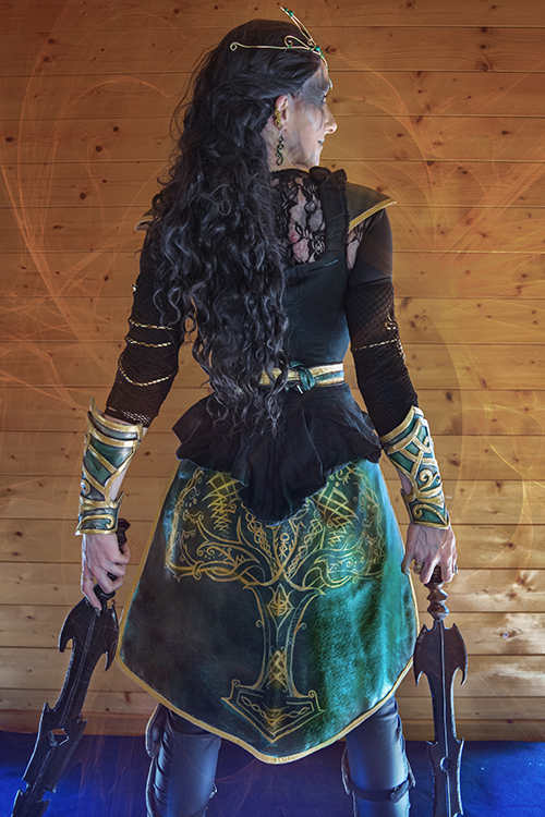 DothyTrunks cosplay - Creation medieval fantasy Lady Loki Nordic Mythology inspiration Viking mix comics Marvel - video showreel clic link