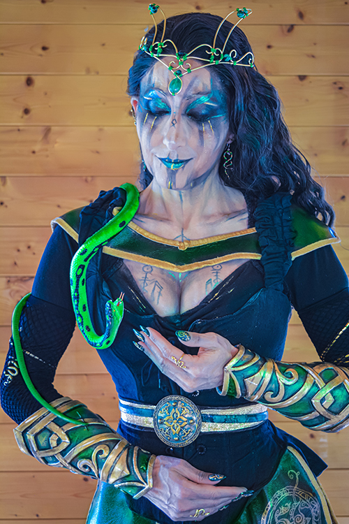 DothyTrunks cosplay - Creation medieval fantasy Lady Loki Nordic Mythology inspiration Viking mix comics Marvel - video showreel clic link