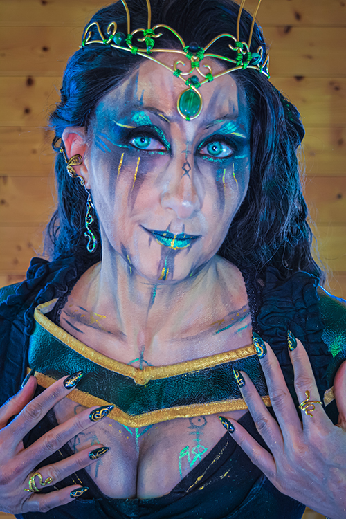 DothyTrunks cosplay - Creation medieval fantasy Lady Loki Nordic Mythology inspiration Viking mix comics Marvel - video showreel clic link