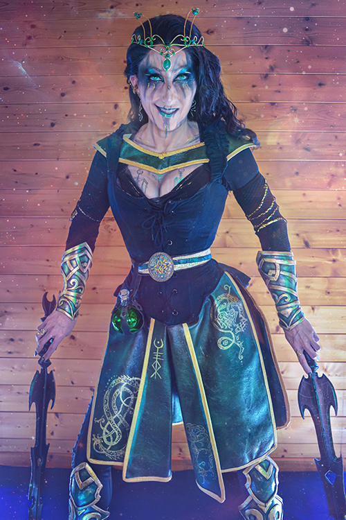 DothyTrunks cosplay - Creation medieval fantasy Lady Loki Nordic Mythology inspiration Viking mix comics Marvel - video showreel clic link