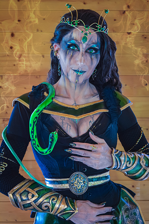 DothyTrunks cosplay - Creation medieval fantasy Lady Loki Nordic Mythology inspiration Viking mix comics Marvel - video showreel clic link