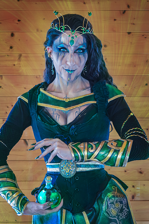 DothyTrunks cosplay - Creation medieval fantasy Lady Loki Nordic Mythology inspiration Viking mix comics Marvel - video showreel clic link