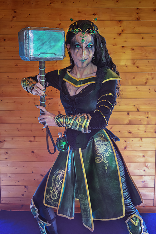 DothyTrunks cosplay - Creation medieval fantasy Lady Loki Nordic Mythology inspiration Viking mix comics Marvel - video showreel clic link
