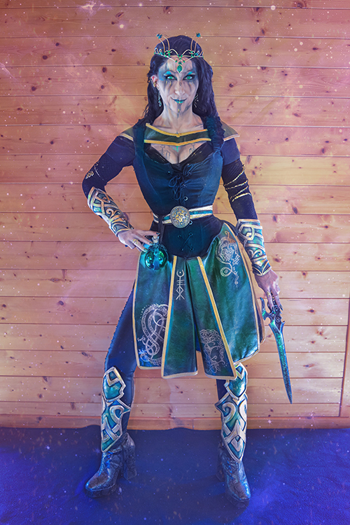 DothyTrunks cosplay - Creation medieval fantasy Lady Loki Nordic Mythology inspiration Viking mix comics Marvel - video showreel clic link