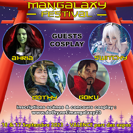 team cosplay Mangalaxy23 2023