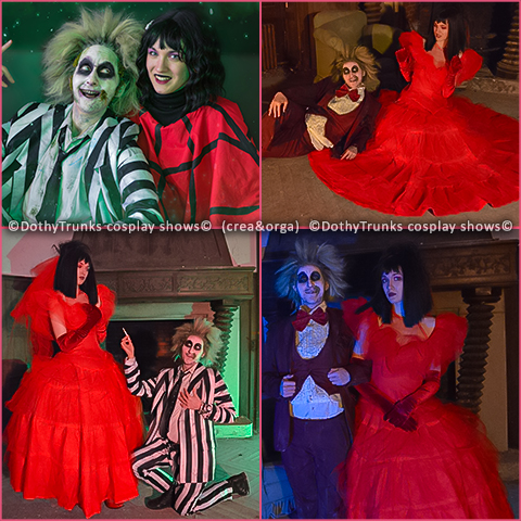 DothyTrunks cosplay Beetlejuice (Michael Keaton) Tim Burton movie film animated series